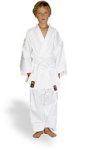 KI - Light Weight 8 oz. 100% Cotton Karate Uniform (white)
