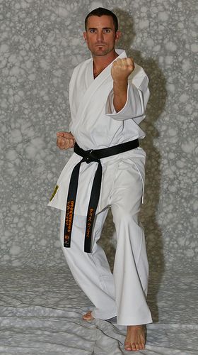 MUGEN Yellow Label (white karate uniform, Karate gi)