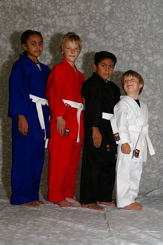 KI - Heavy Weight (red Karate uniform, Karate gi)