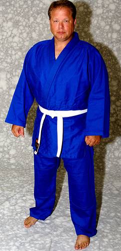 Judo Double Weave Blue Uniform (Judo gi)