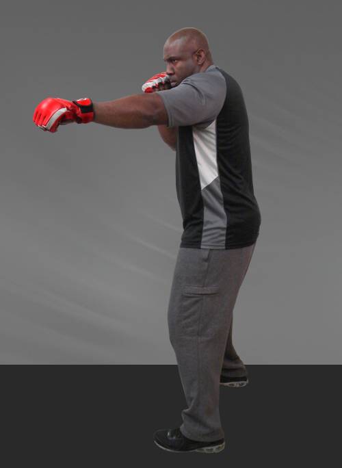 Mixed Martial Arts Gloves (Red)