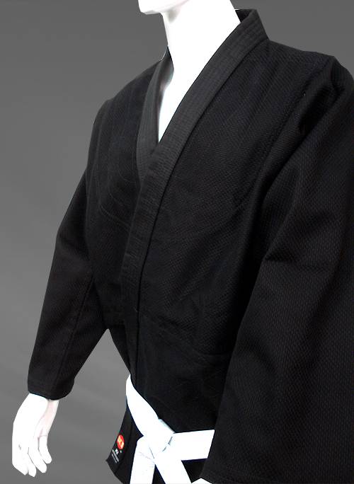 Judo Single Weave Black Uniform (Judo gi)