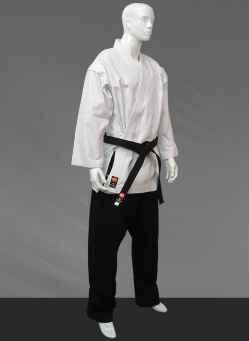 KI Heavy Weight Uniform (White Jacket, Black Pants)