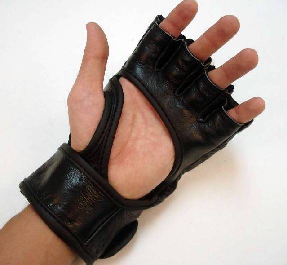 Mixed Martial Arts Gloves (Black)
