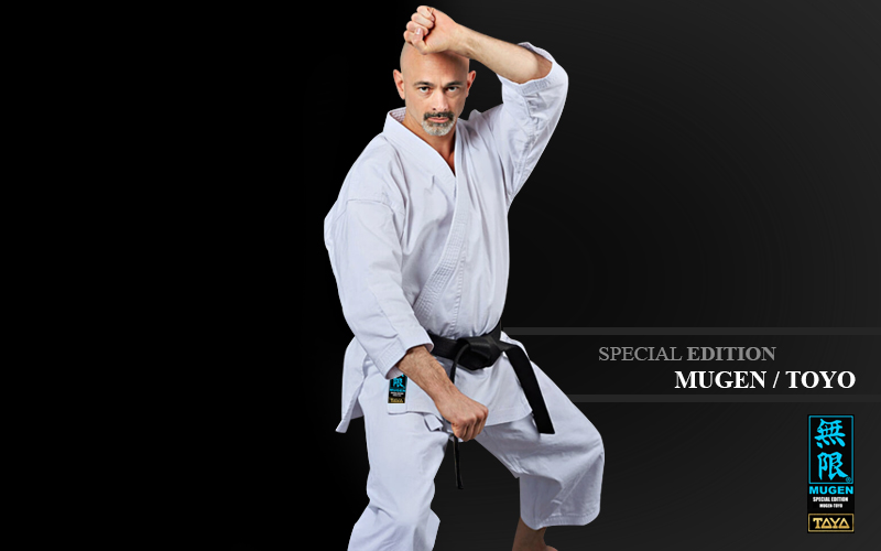 Mugen-Toyo Blue Label Special Edition (white karate uniform/gi)