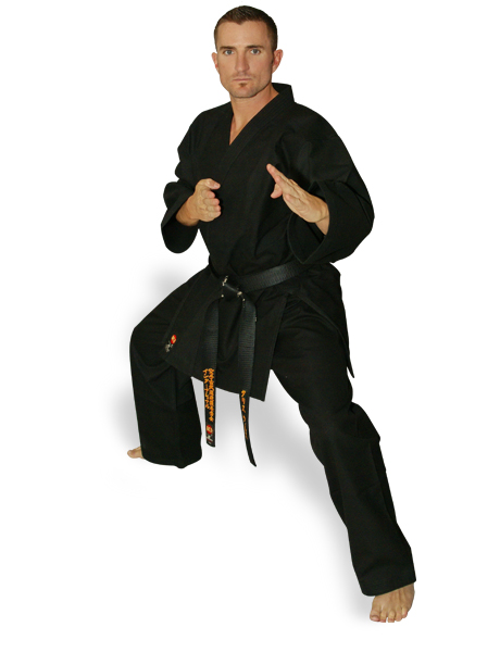 KI Heavy Weight (black karate uniform, Karate gi)