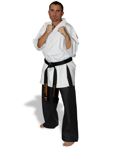 KI Heavy Weight Uniform (White Jacket, Black Pants)