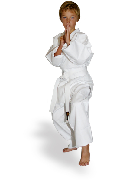 KI - Light Weight 6.75 oz. Poly-Cotton Karate Uniform (white karate gi)