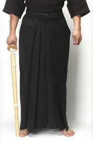 KI Polyester Hakama for Aikido, Iaido, and Kendo