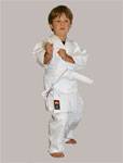 Junior Judo Single Weave Uniform (White Judo gi) (Size 000 to 2)