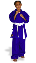 KI - Heavy Weight (blue Karate uniform, Karate gi)