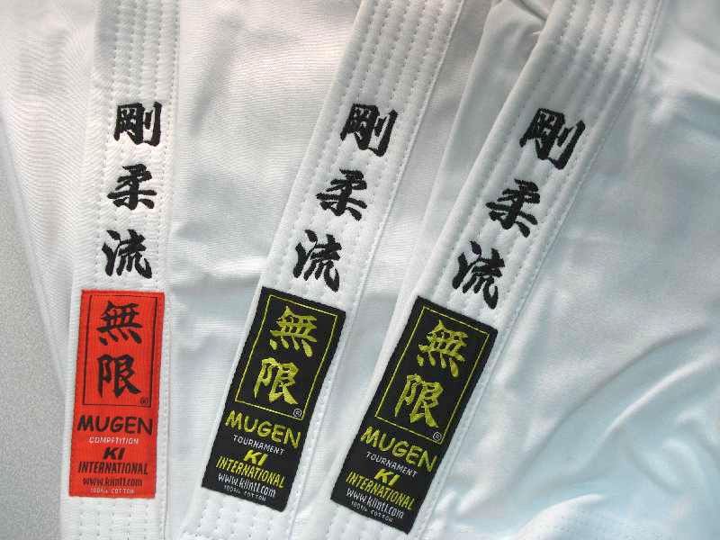 karate mugen uniform embroidery