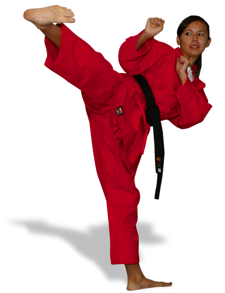 KI - Heavy Weight (red Karate uniform, Karate gi)