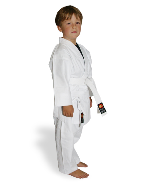 KI - Light Weight Junior Karate Uniform (white karate gi)