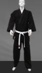 Judo Single Weave Black Uniform (Judo gi)