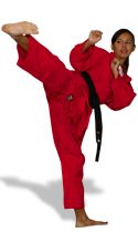 KI - Heavy Weight (red karate uniform, karate gi)