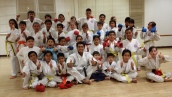 Karate Dojo students